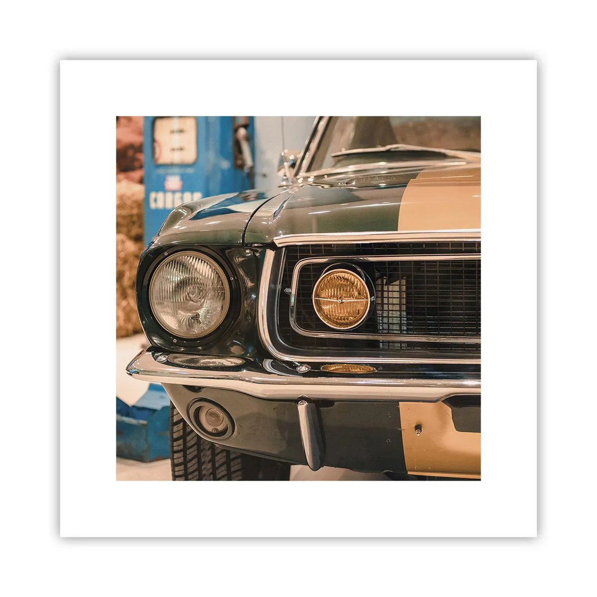 Affiche - Poster - Rencontre avec une légende - 30x30 cm