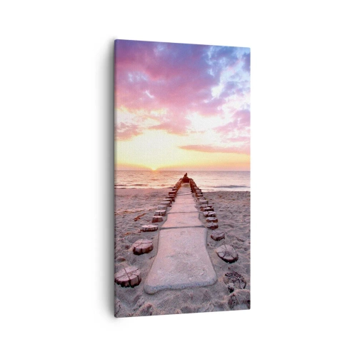 Impression sur toile - Image sur toile - Moment d'expérience profonde - 55x100 cm