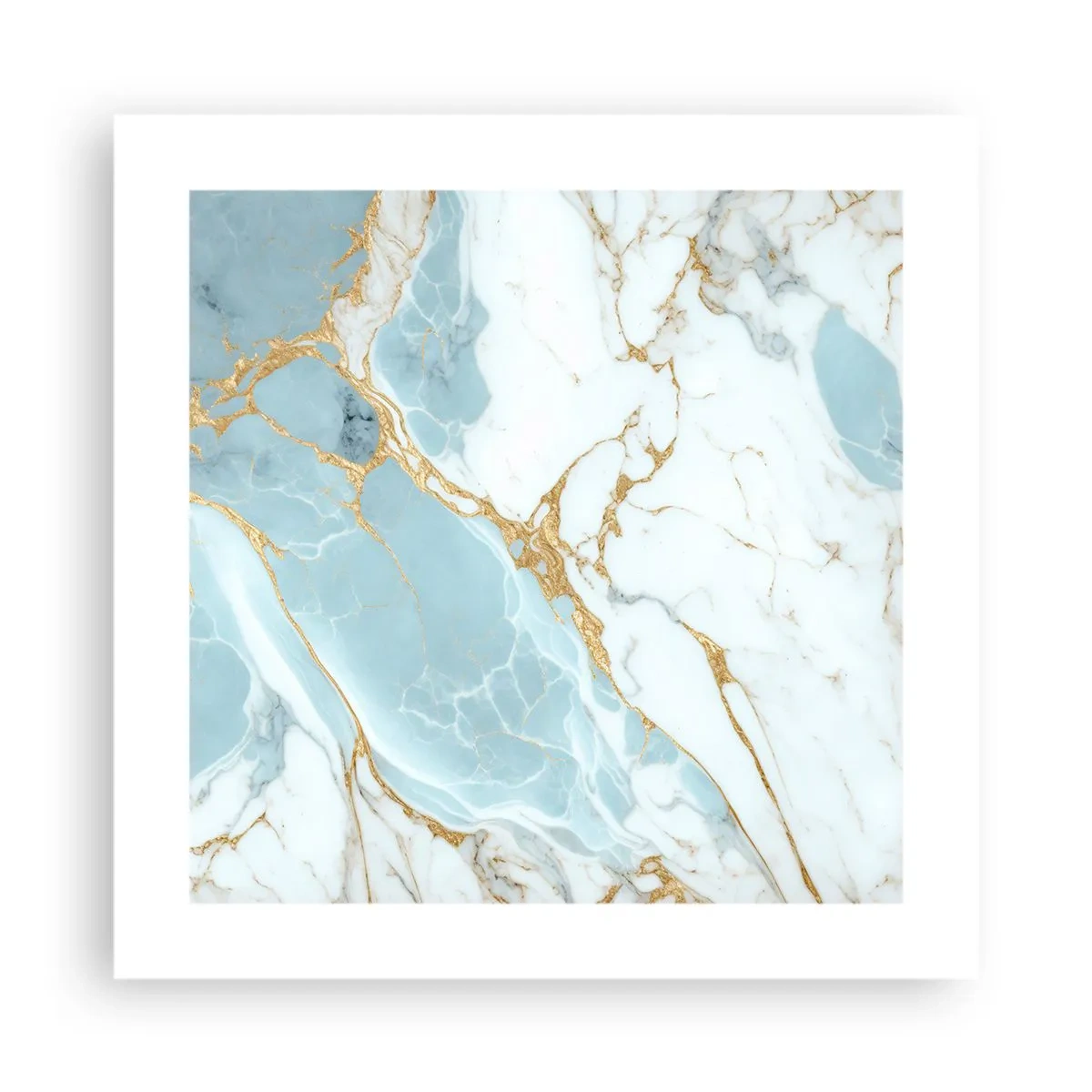 Affiche - Poster - Richesse en pierre - 40x40 cm