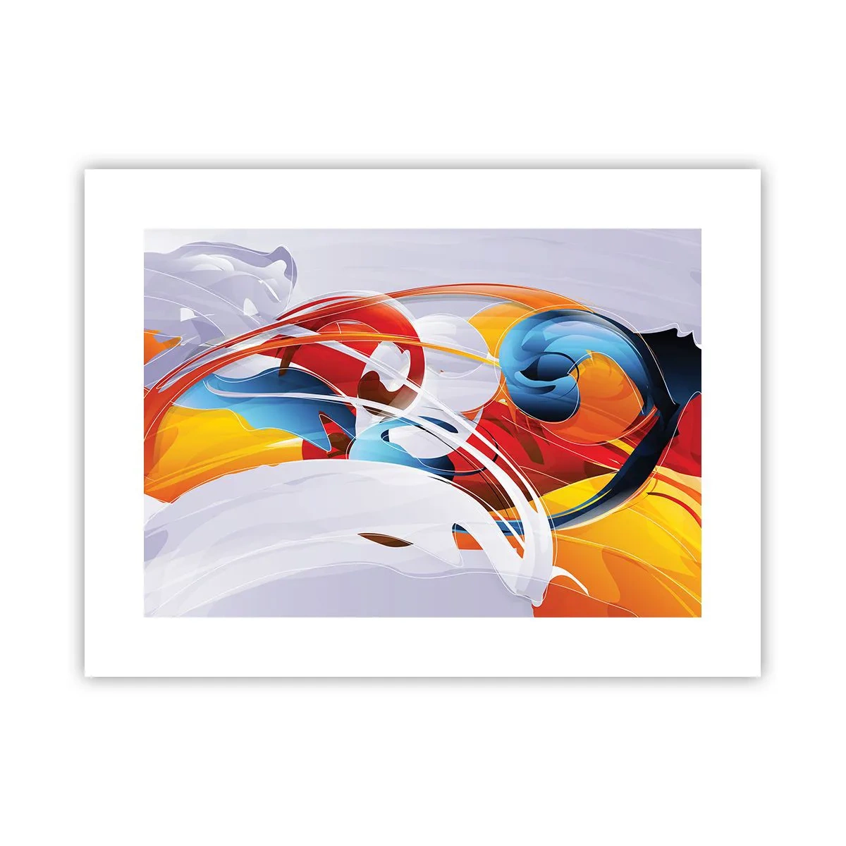 Affiche - Poster - La danse des éléments - 40x30 cm