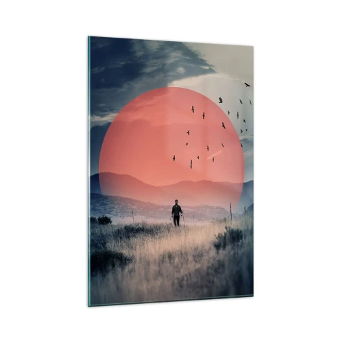 Impression sur verre - Image sur verre - Dans ses éléments - 80x120 cm