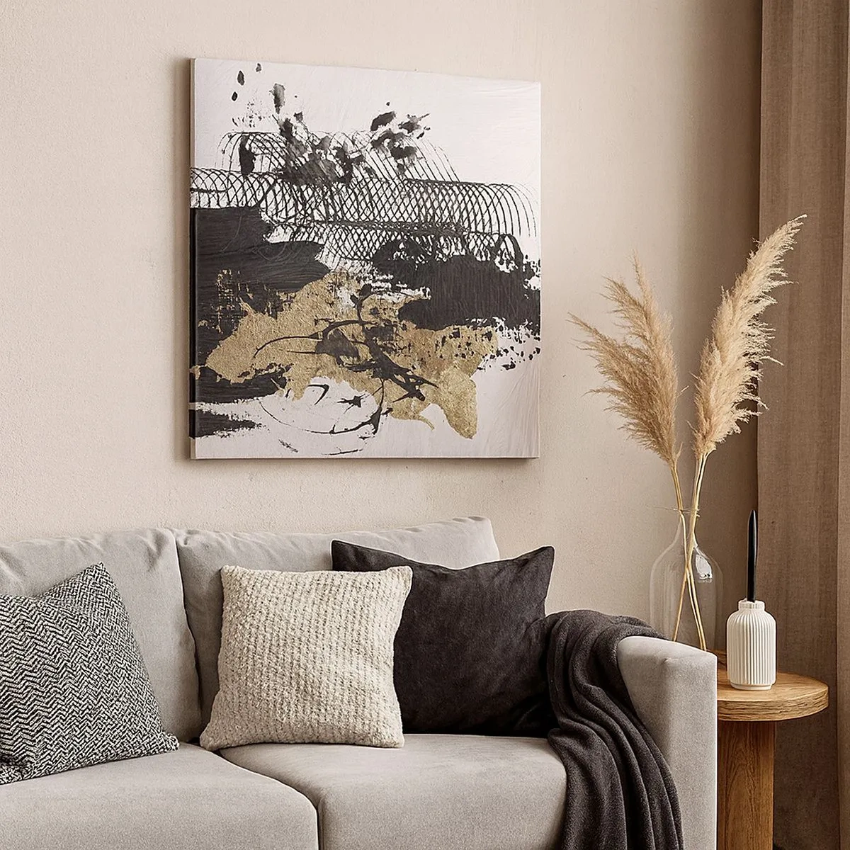 Impression sur toile - Image sur toile - Composer avec passion - 30x30 cm