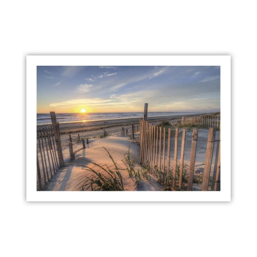 Affiche - Poster - Ombre et brillance du vent - 70x50 cm