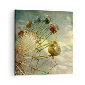 Impression sur toile - Image sur toile - On va faire la fête - 60x60 cm