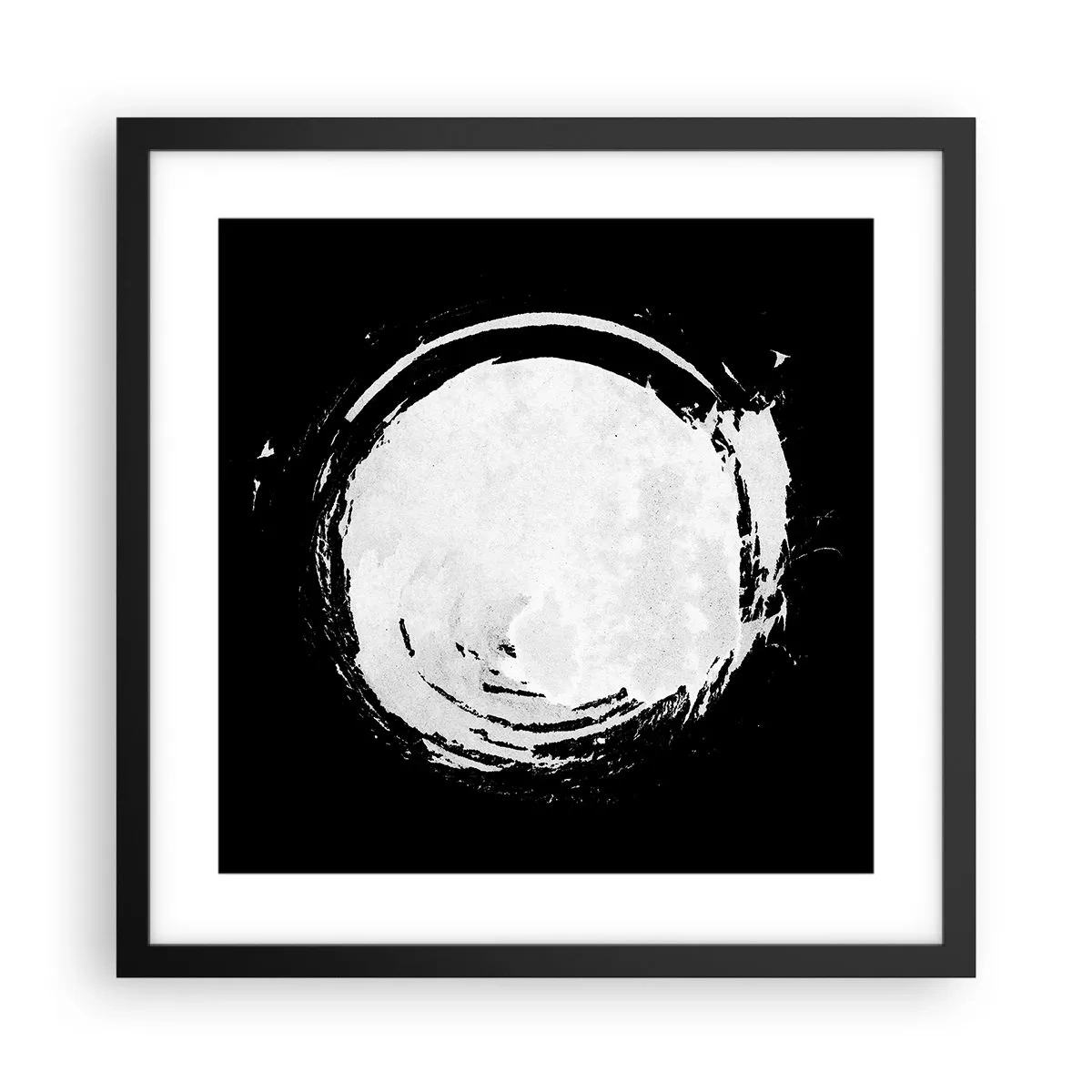 Affiche dans un cadre noir - Poster - Belle sortie - 40x40 cm