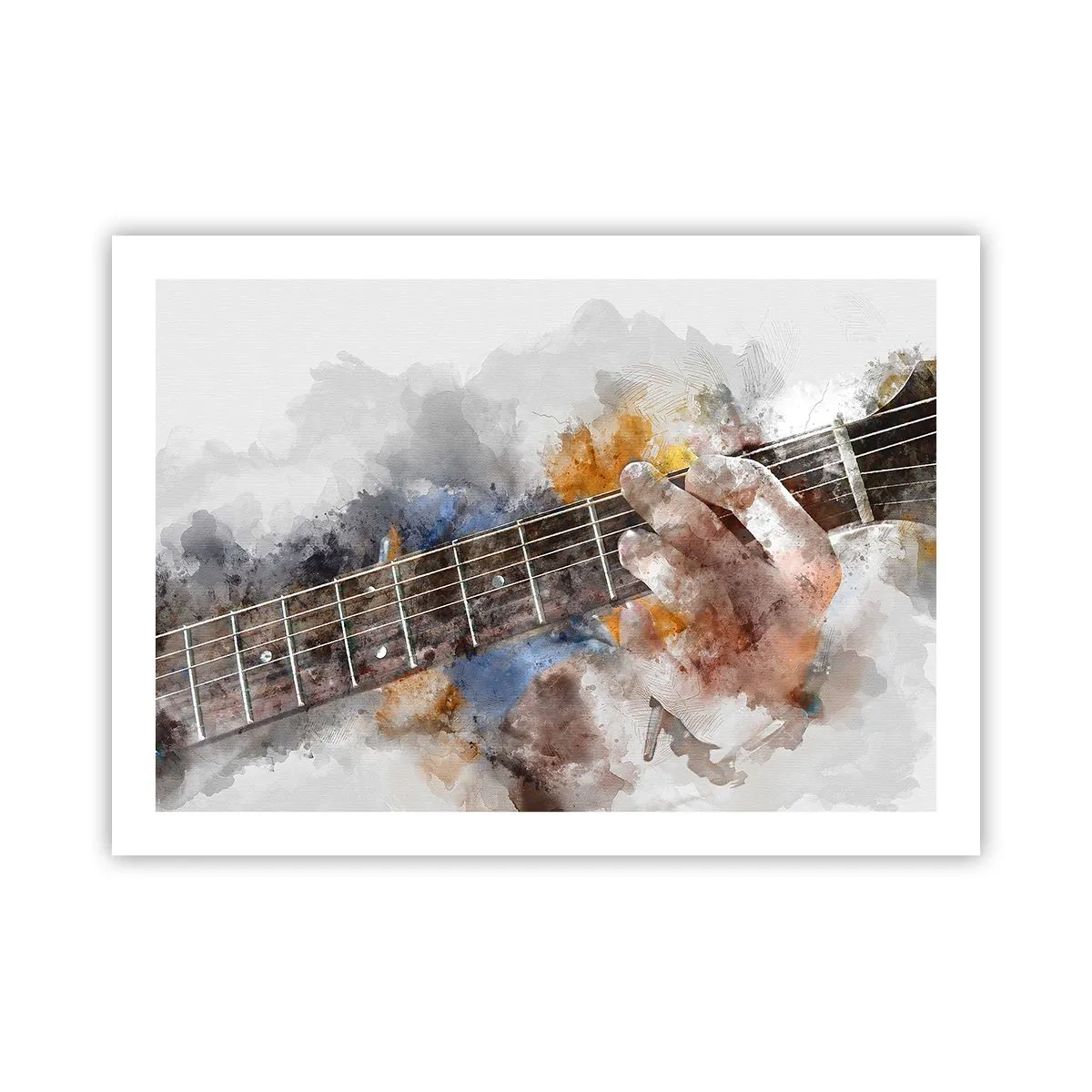 Affiche - Poster - La poésie entre les cordes - 70x50 cm