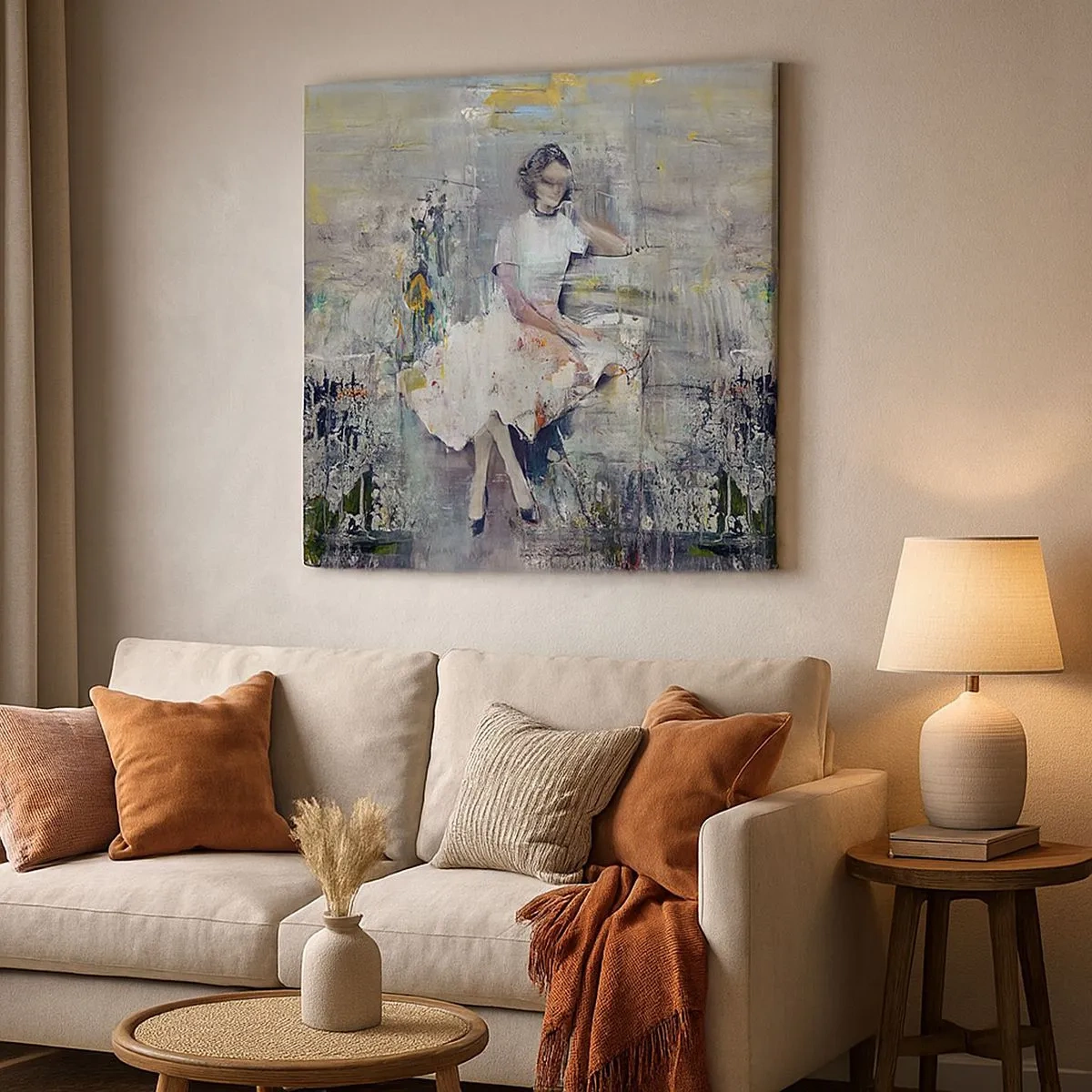 Impression sur toile - Image sur toile - Classique et moderne - 30x30 cm