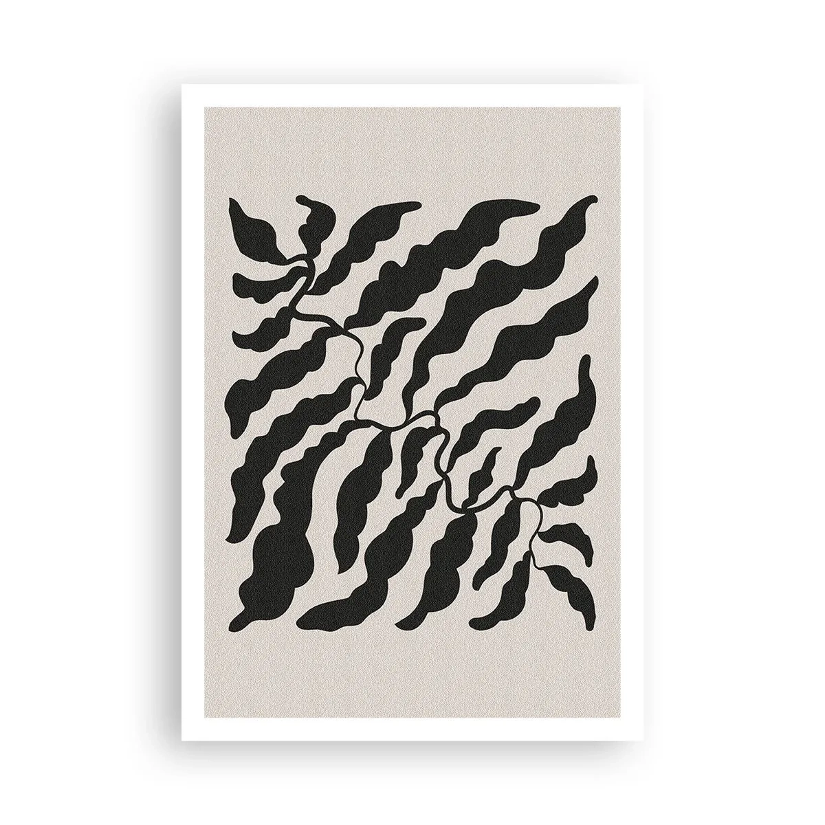 Affiche - Poster - La nature du carré - 70x100 cm