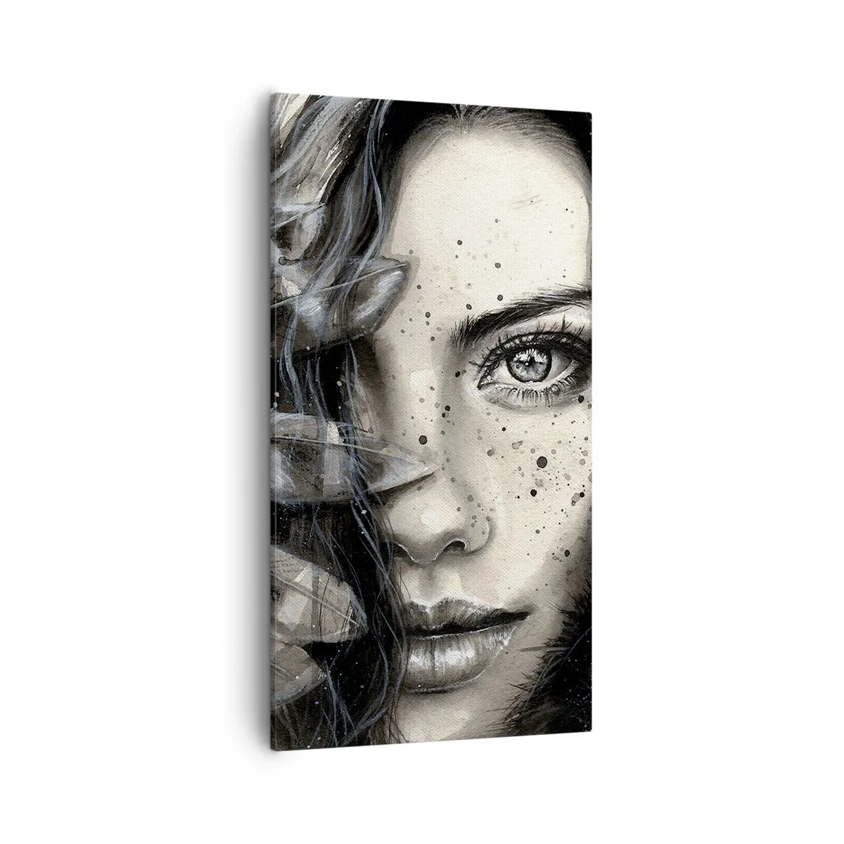 Impression sur toile - Image sur toile - Beauté sauvage - 55x100 cm