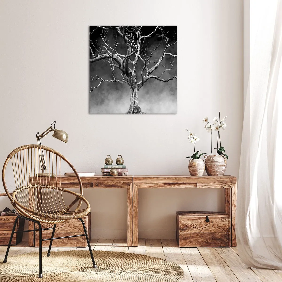 Impression sur toile - Image sur toile - Primordial et sacré - 60x60 cm