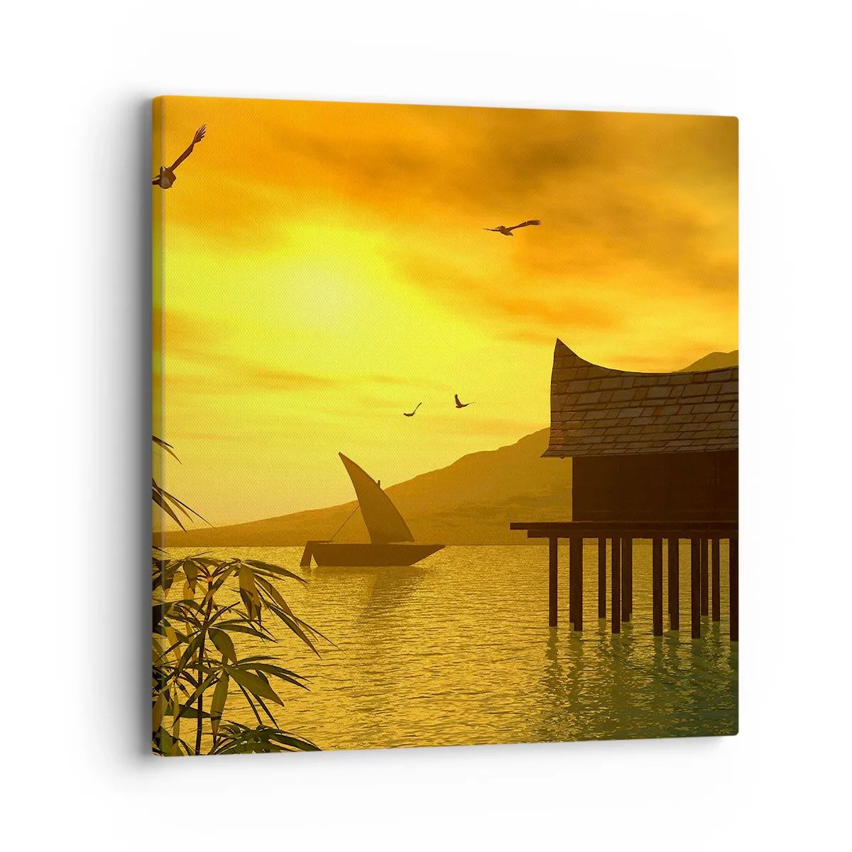 Impression sur toile - Image sur toile - La paix tant désirée - 40x40 cm