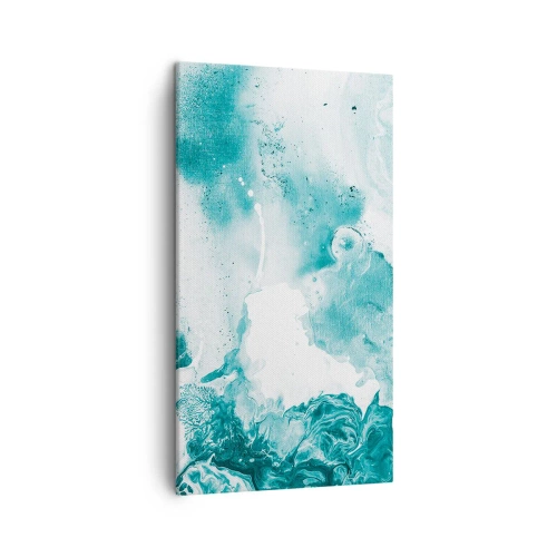 Impression sur toile - Image sur toile - Marécage bleu - 45x80 cm