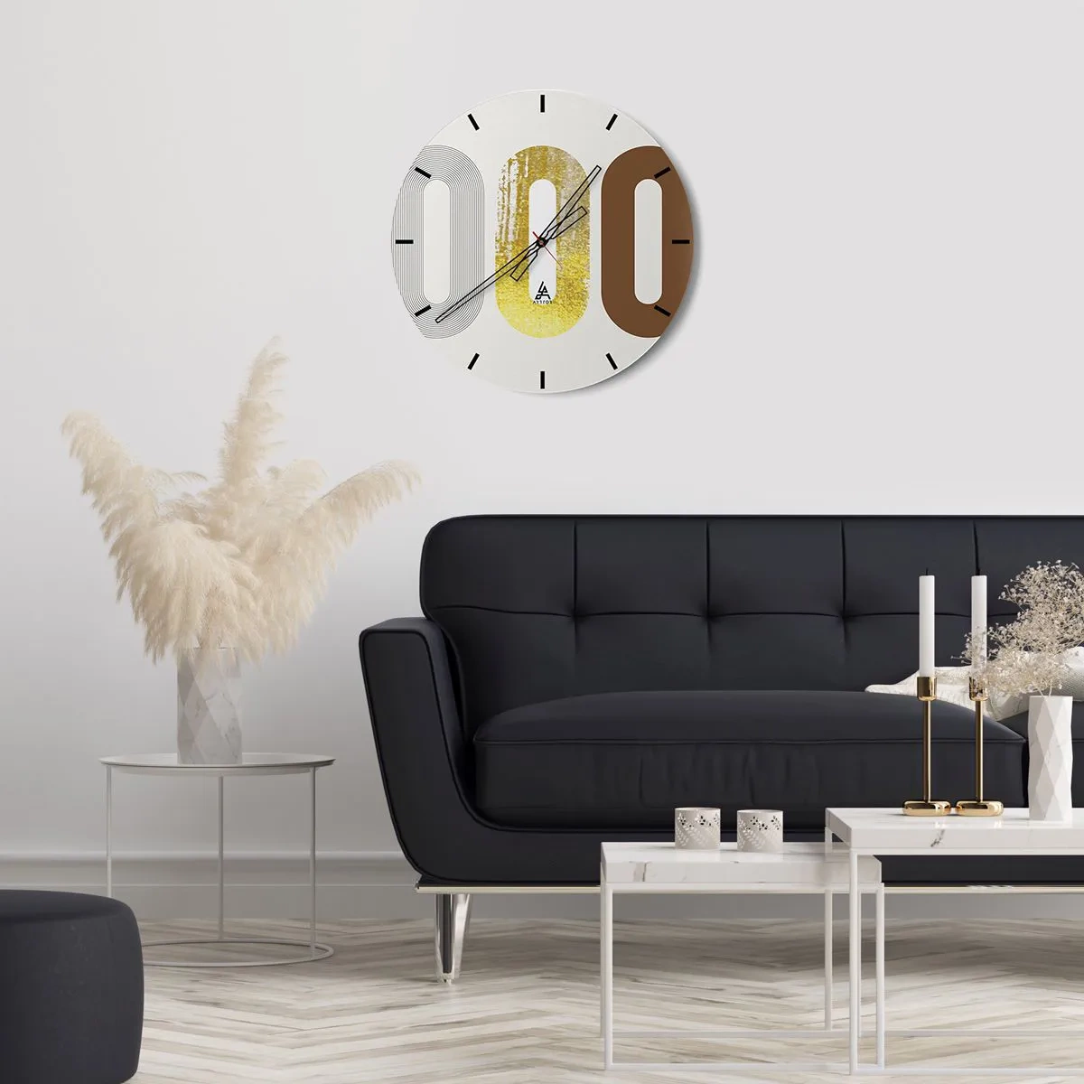 Horloge murale - Pendule murale - Ooo! - 40x40 cm