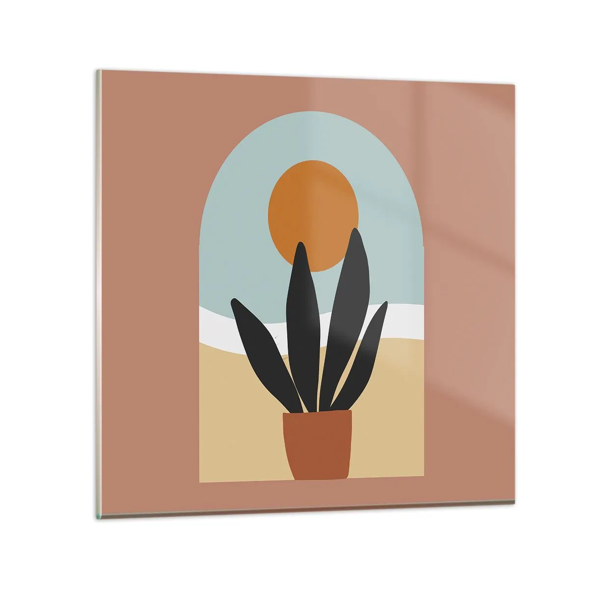 Impression sur verre - Image sur verre - Petits bonheurs - 60x60 cm