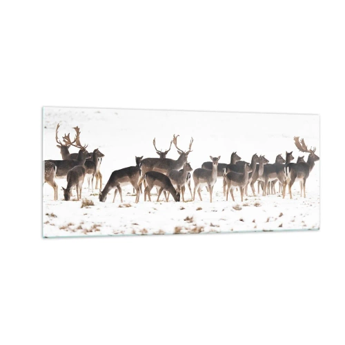 Impression sur verre - Image sur verre - Les fêtes approchent ? - 100x40 cm