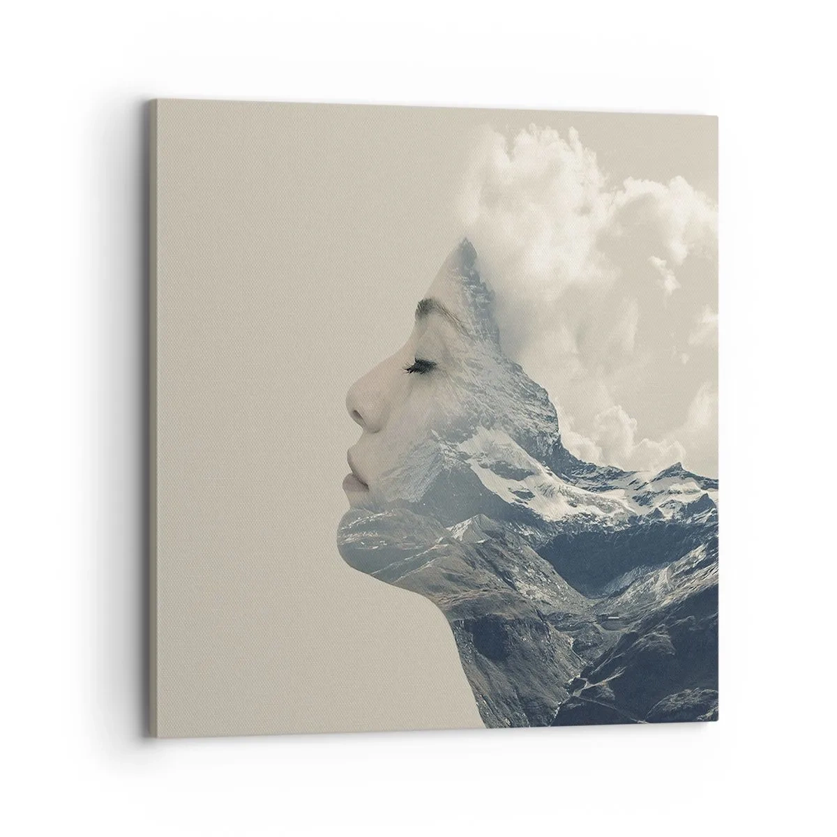 Impression sur toile - Image sur toile - La beauté des éléments - 70x70 cm