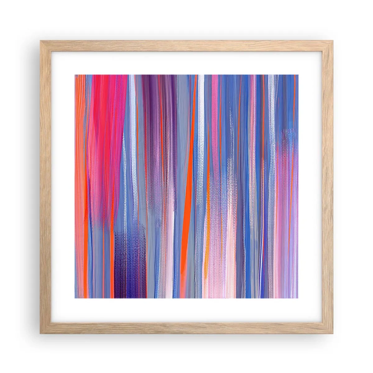 Affiche dans un chêne clair - Poster - Ascension - 40x40 cm