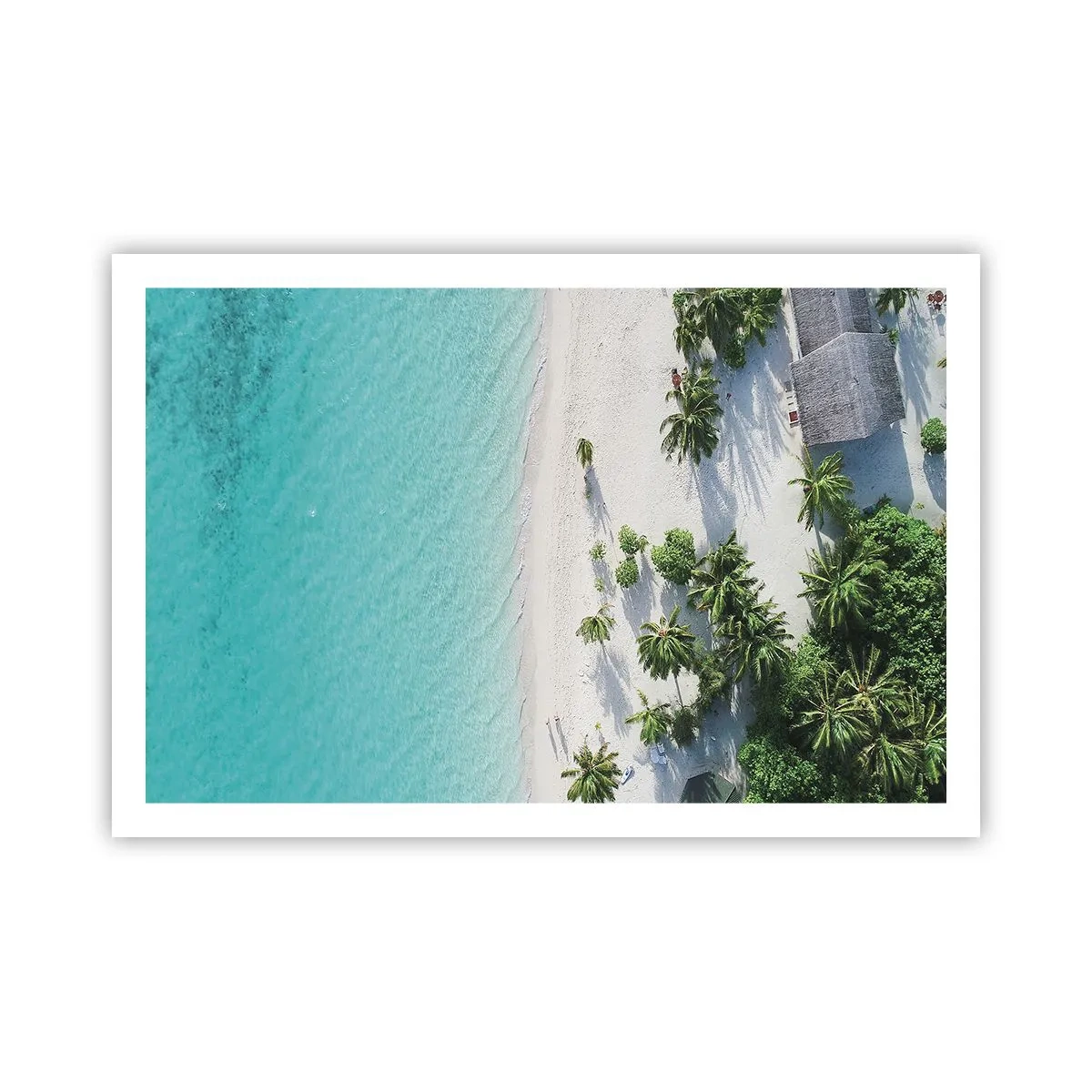 Affiche - Poster - Vacances au paradis - 91x61 cm