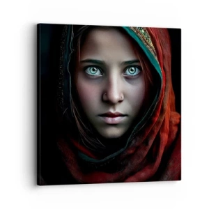 Impression sur toile - Image sur toile - Princesse orientale - 30x30 cm