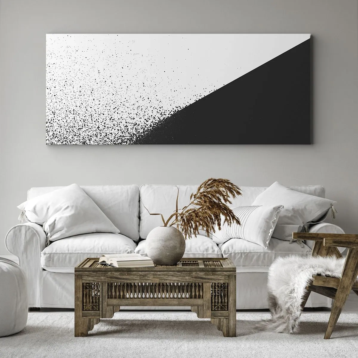 Impression sur toile - Image sur toile - De plus en plus vite, de plus en plus - 90x30 cm