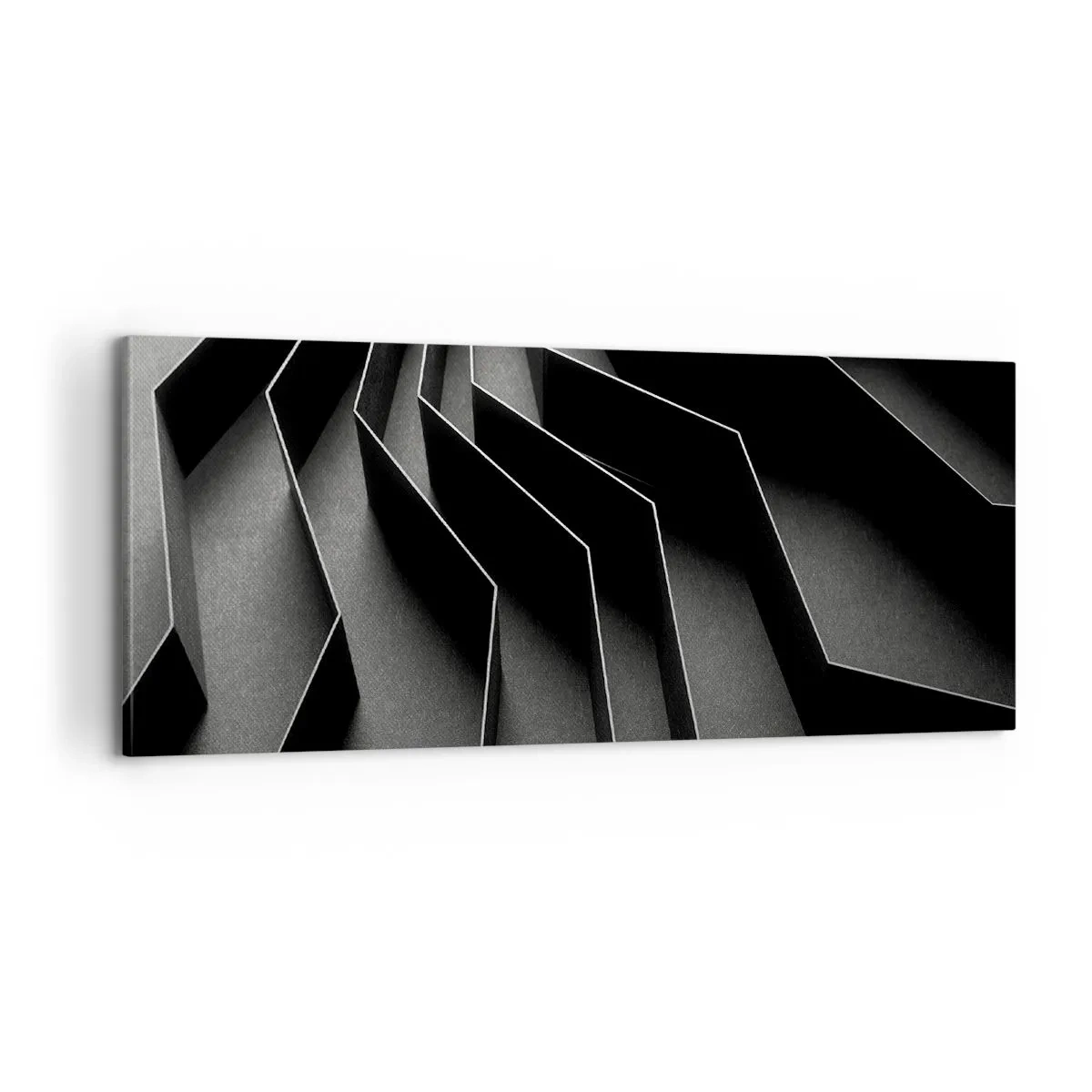 Impression sur toile - Image sur toile - Ordre spatial - 100x40 cm