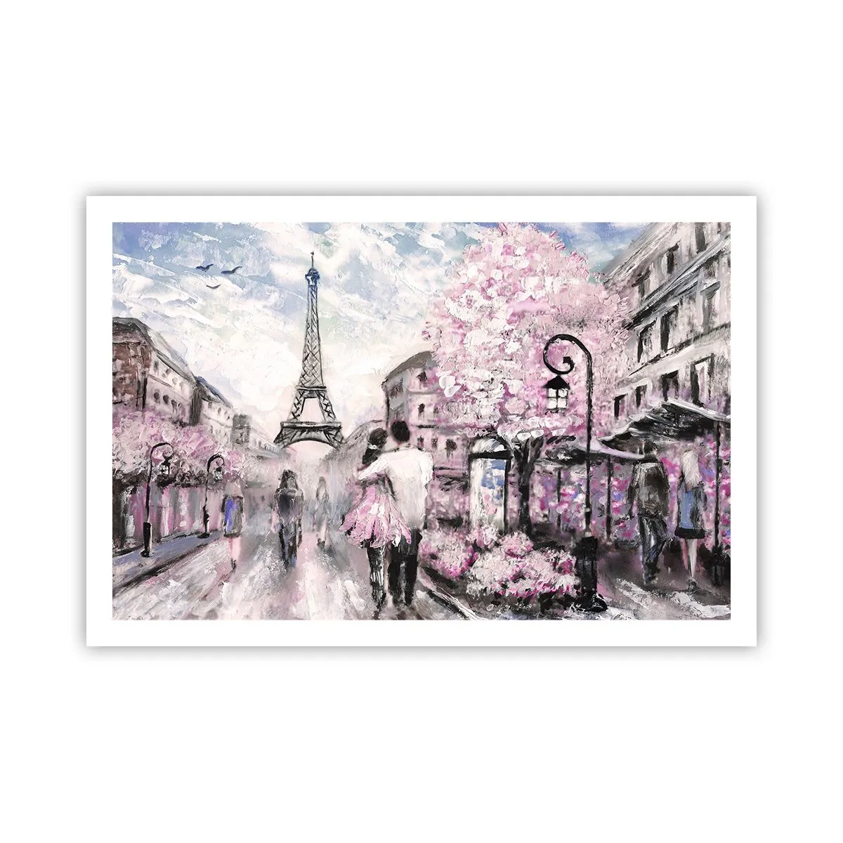 Affiche - Poster - Comment tomber amoureu, il faut juste... - 91x61 cm