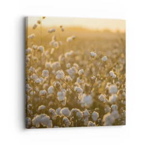 Impression sur toile - Image sur toile - Champ moelleux - 30x30 cm