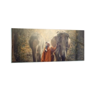 Impression sur verre - Image sur verre - Compréhension totale - 100x40 cm