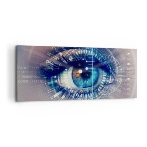 Impression sur toile - Image sur toile - Tu penses que tu me connais - 100x40 cm