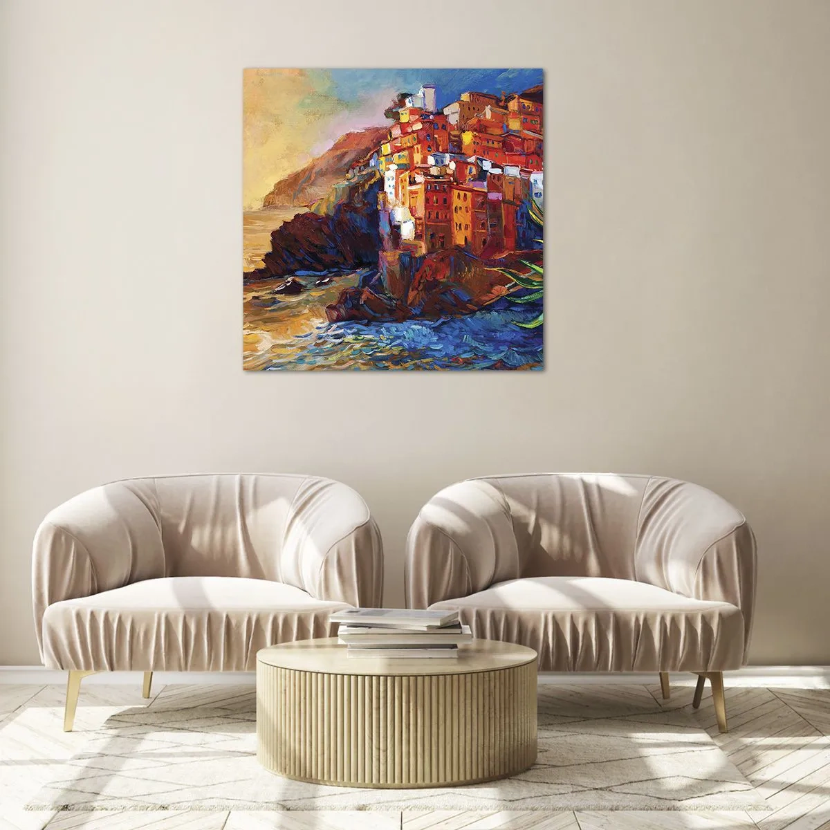 Impression sur verre - Image sur verre - Climats italien - 40x40 cm