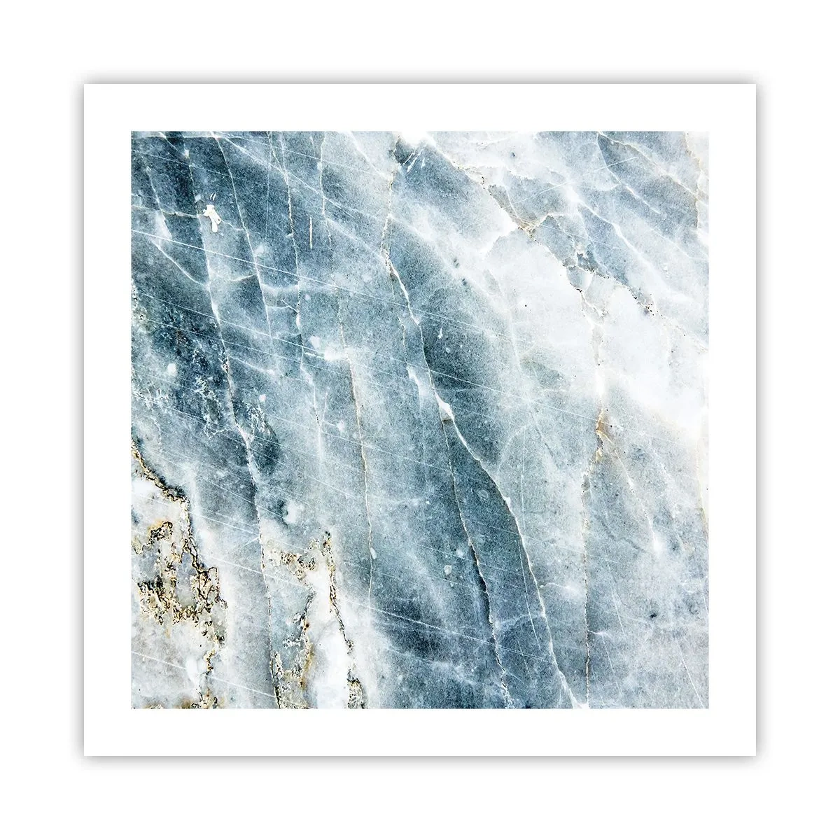 Affiche - Poster - Monde de glace - 50x50 cm