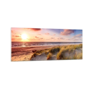 Impression sur verre - Image sur verre - L'air sent déjà l'été - 100x40 cm