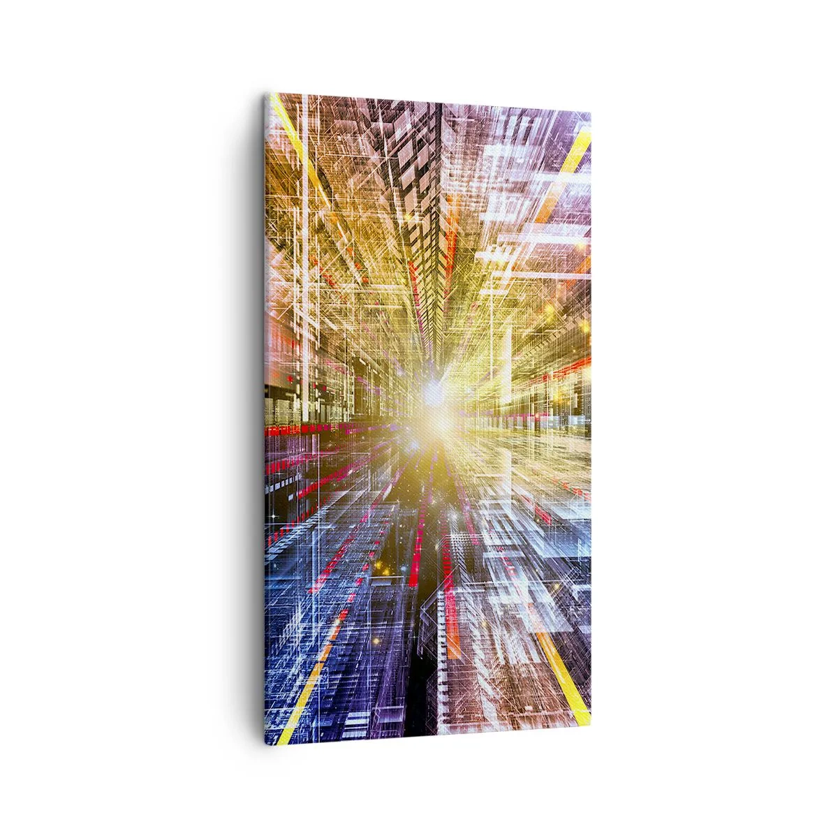 Impression sur toile - Image sur toile - Couloir lumineux - 45x80 cm