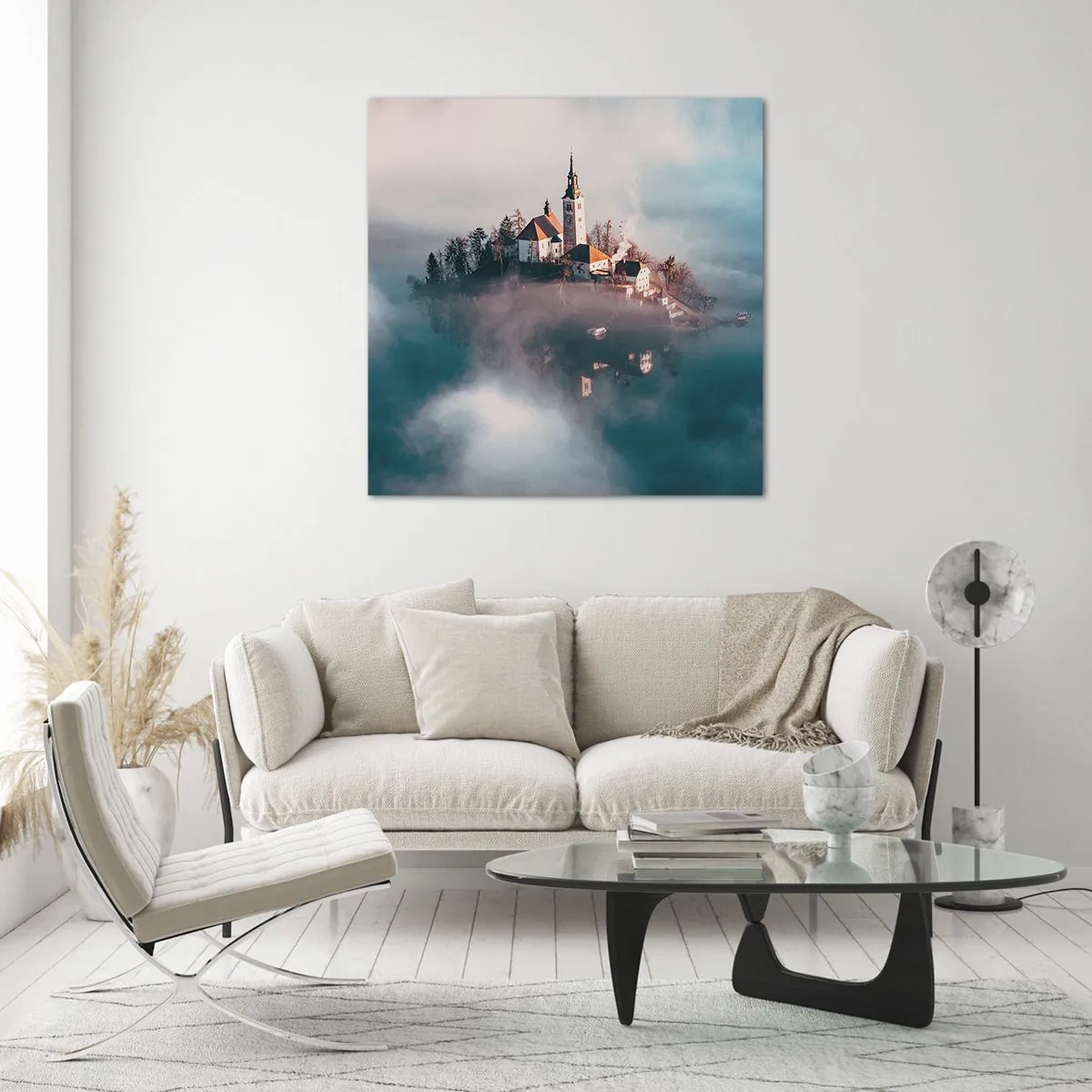 Impression sur verre - Image sur verre - Île de rêve - 30x30 cm