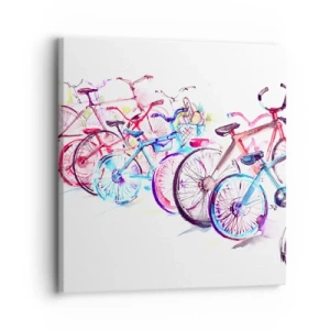 Impression sur toile - Image sur toile - Congrès du club Antymoto - 30x30 cm