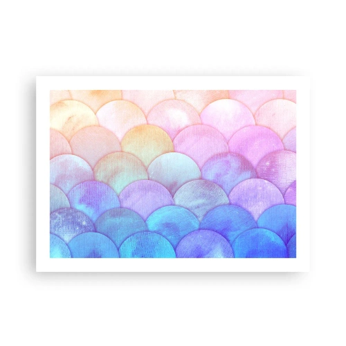 Affiche - Poster - Écailles de perles - 70x50 cm