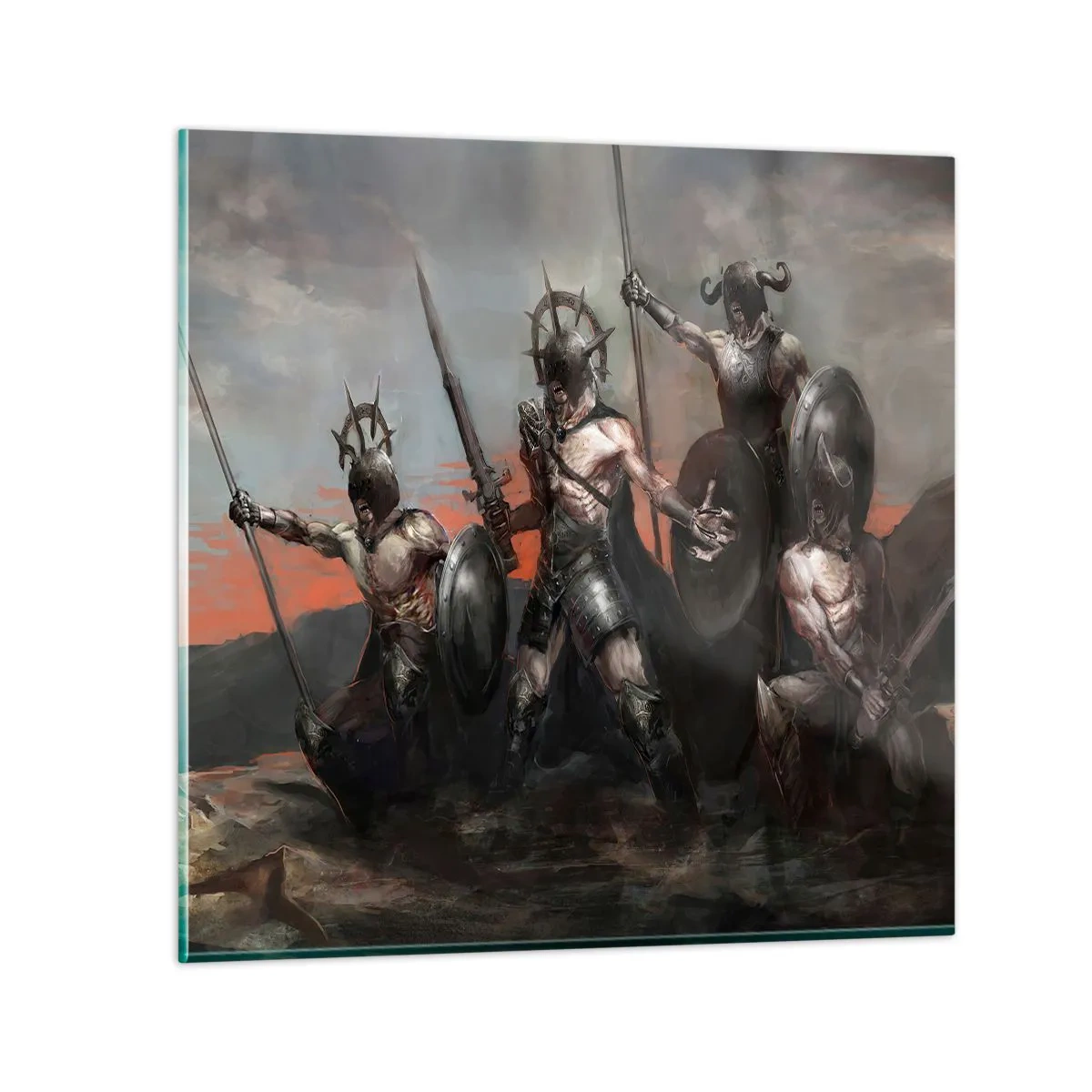 Impression sur verre - Image sur verre - Avec ou sur un bouclier - 30x30 cm