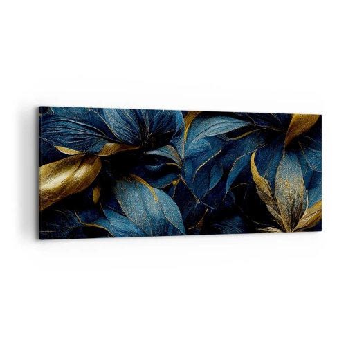 Impression sur toile - Image sur toile - Des dessous dorés - 100x40 cm