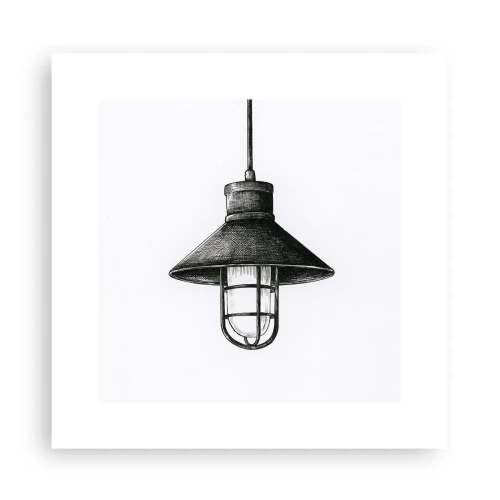 Affiche - Poster - Comme il y a des années… - 30x30 cm