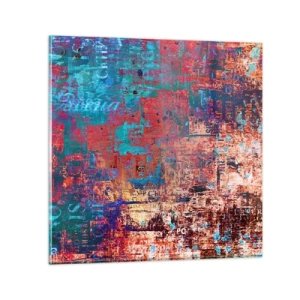 Impression sur verre - Image sur verre - Mémoire et oubli - 40x40 cm