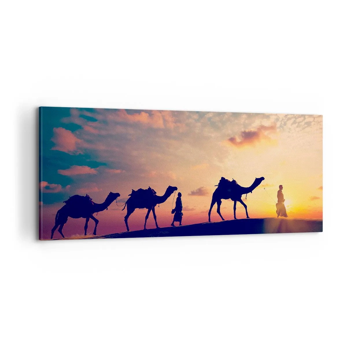 Impression sur toile - Image sur toile - L'esprit mystérieux de l'Orient - 100x40 cm