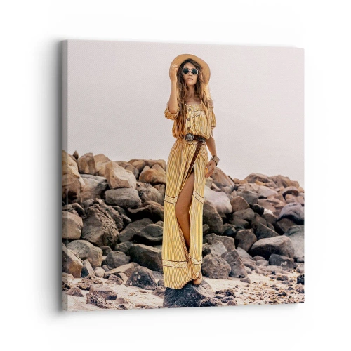 Impression sur toile - Image sur toile - La magie des pierres - 30x30 cm