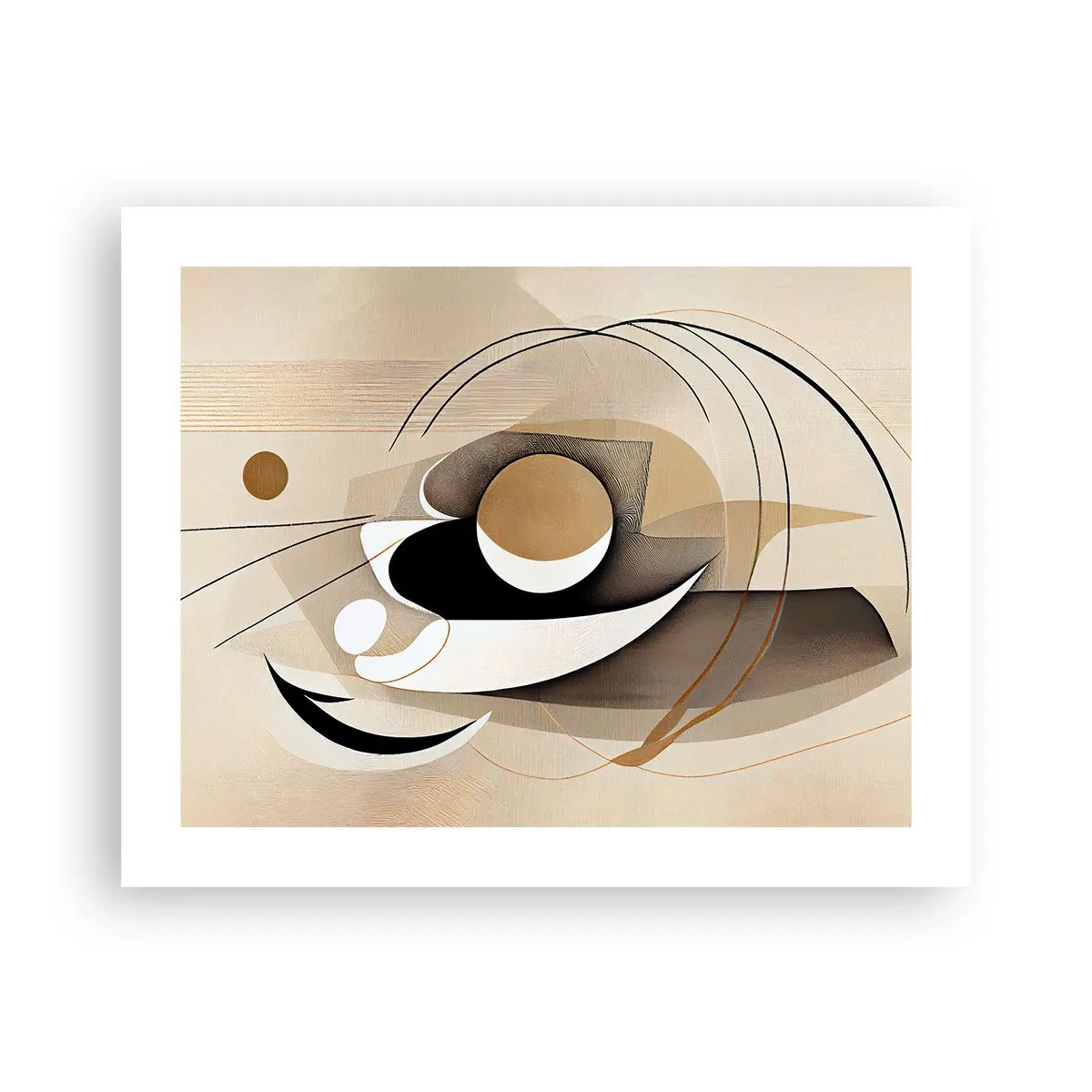 Affiche - Poster - Composition : l'essence des choses - 50x40 cm