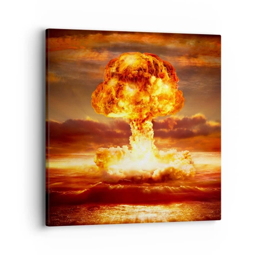 Impression sur toile - Image sur toile - Et la fin viendra - 40x40 cm