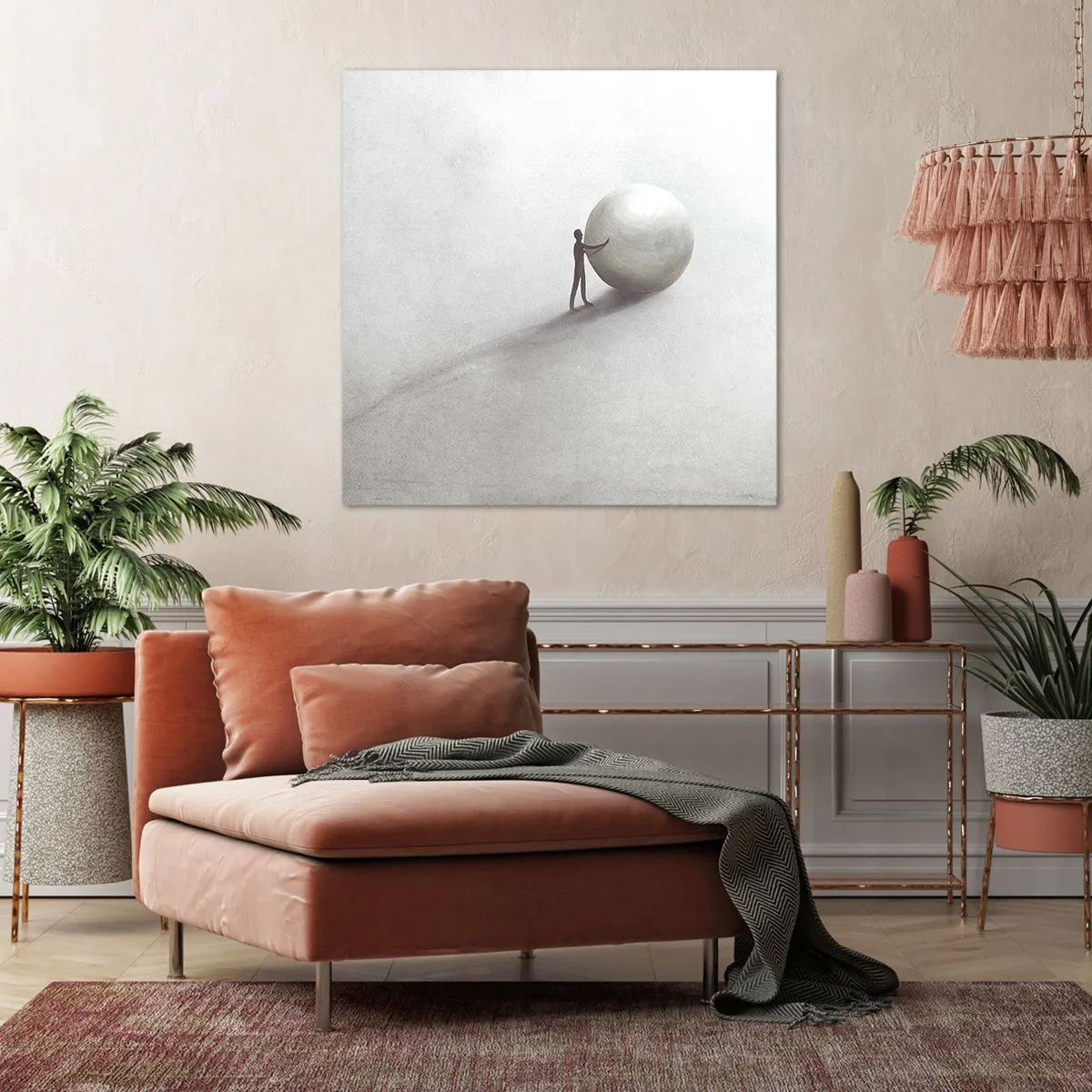 Impression sur toile - Image sur toile - Jeu de la vie - 70x70 cm