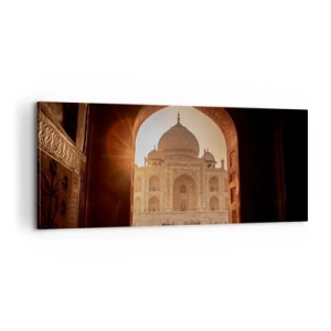 Impression sur toile - Image sur toile - Un monument à l'amour surnaturel - 100x40 cm