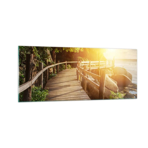 Impression sur verre - Image sur verre - Un autre tour, un autre miracle - 100x40 cm