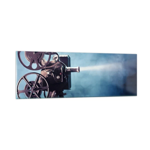 Impression sur verre - Image sur verre - Dans un vieux cinéma - 90x30 cm