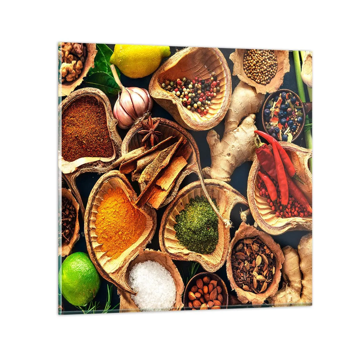 Impression sur verre - Image sur verre - Prends ce que tu veux - 60x60 cm