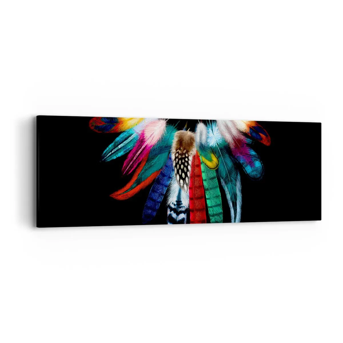 Impression sur toile - Image sur toile - Collier indien - 90x30 cm